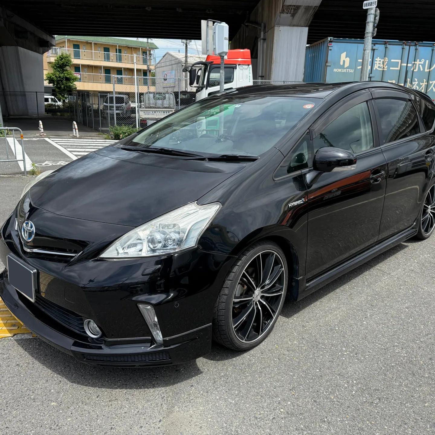 トヨタ　プリウス板金塗装