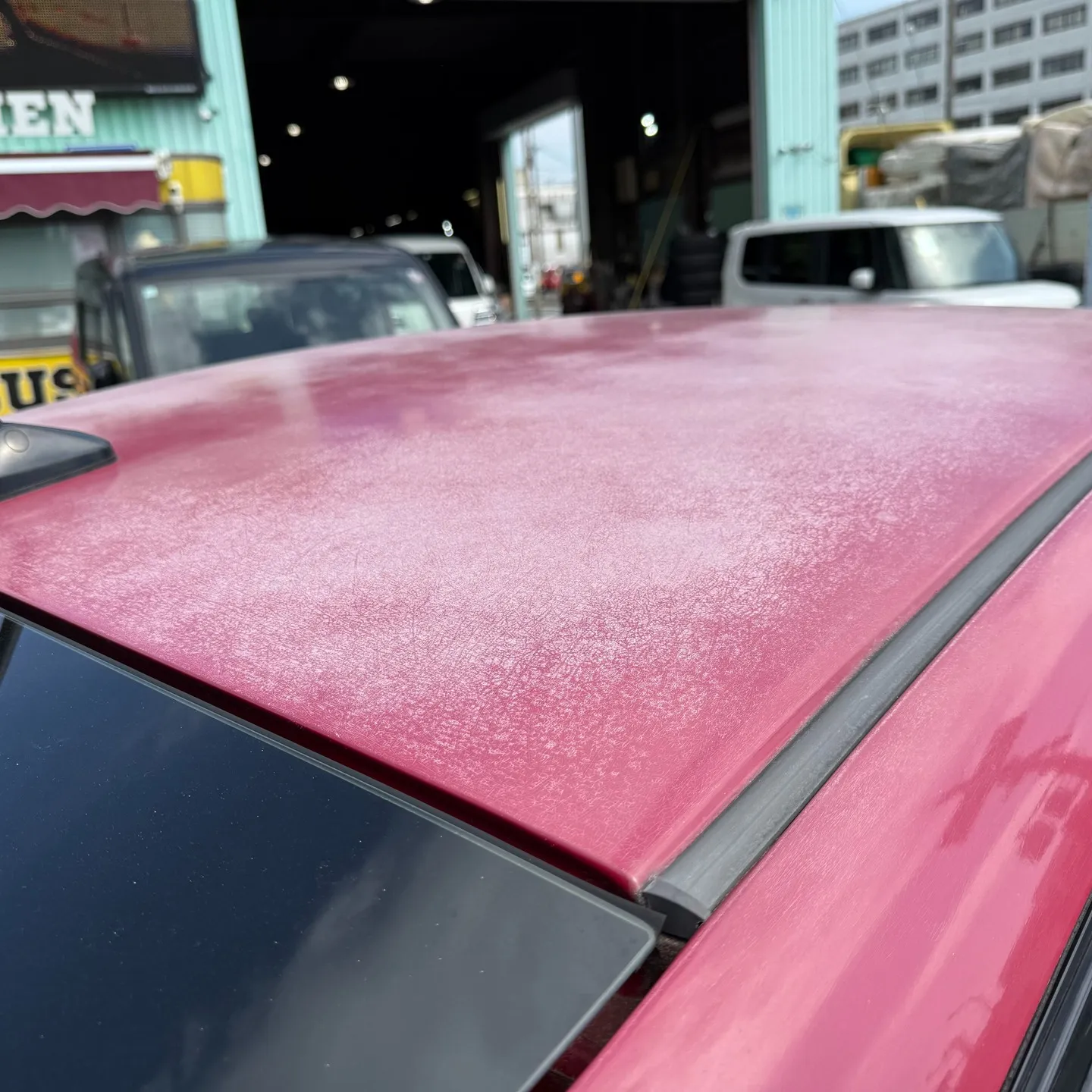 ホンダ　インサイト板金塗装