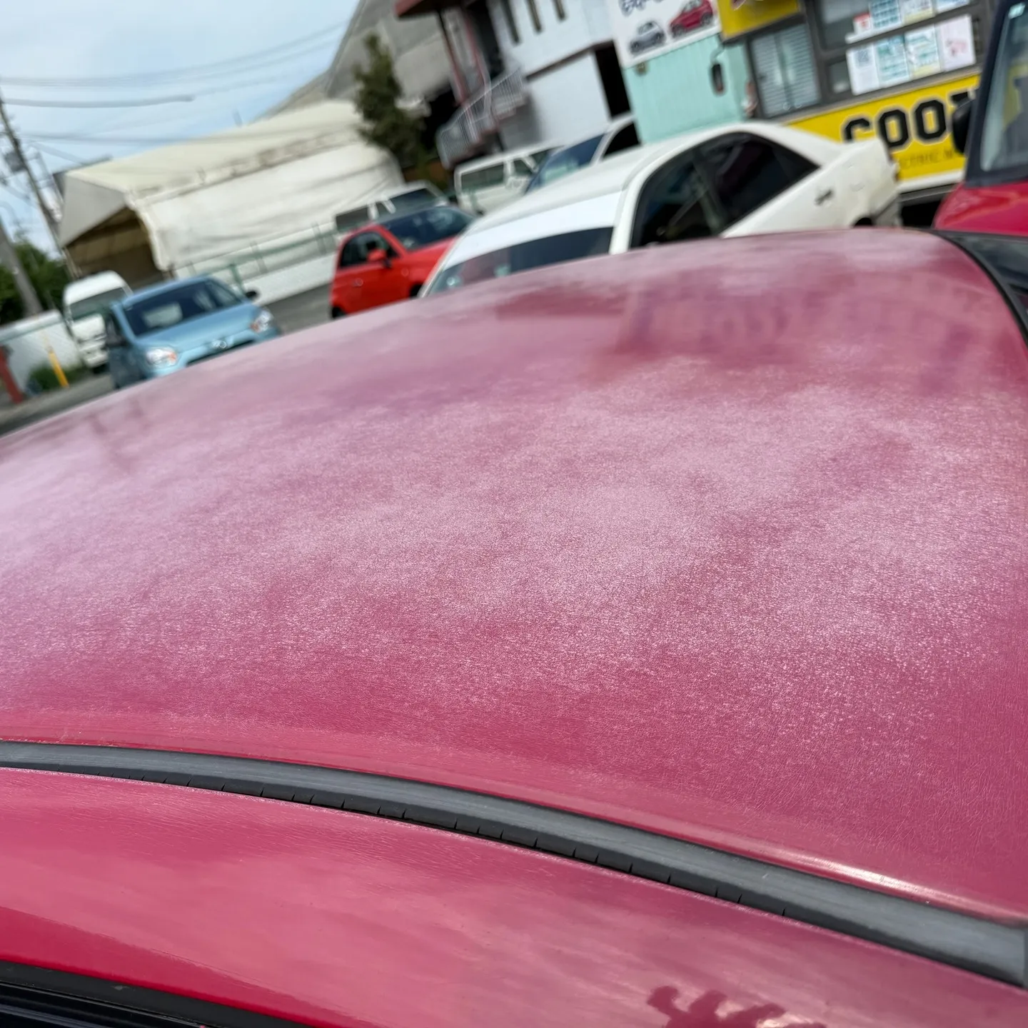 ホンダ　インサイト板金塗装