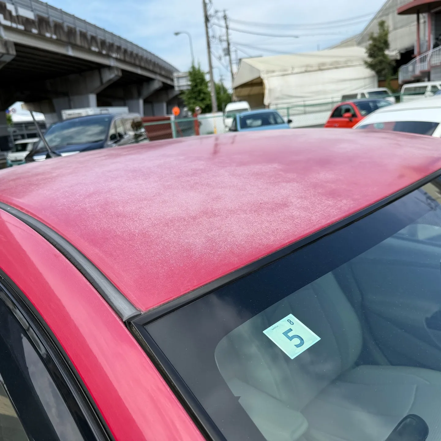 ホンダ　インサイト板金塗装