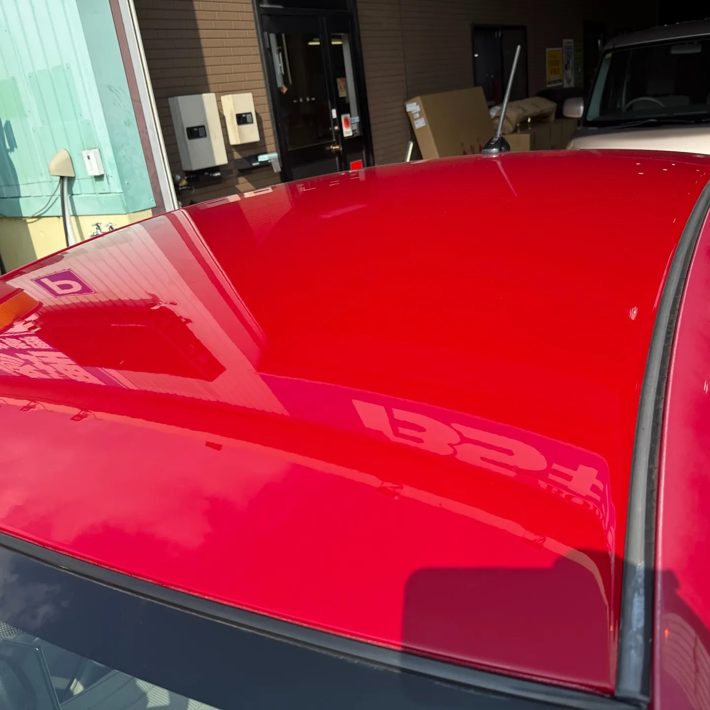 ホンダ　インサイト板金塗装